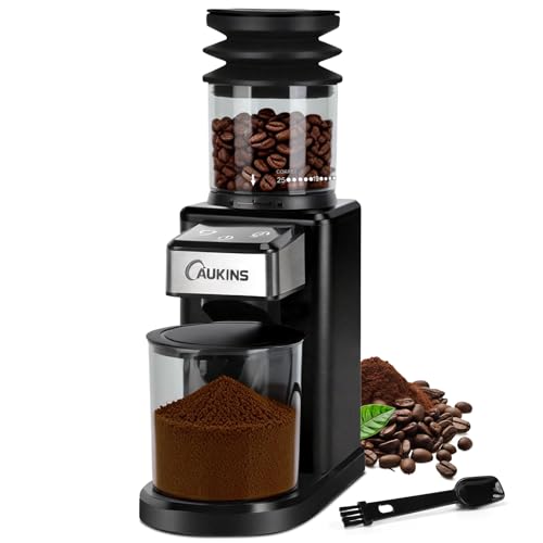 Electric Coffee Grinder for Home & Office (Dark Black)