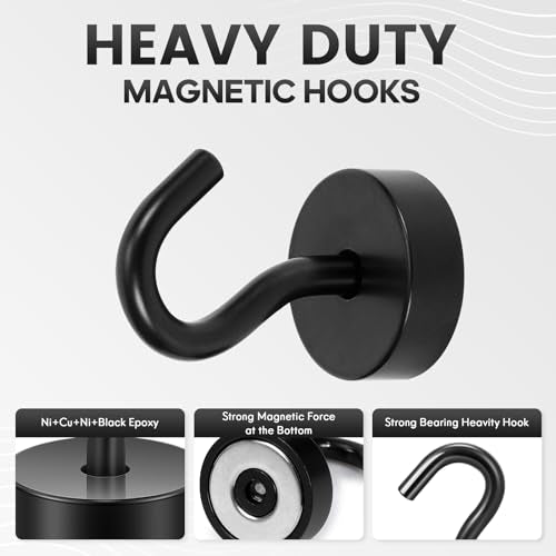 Chromatic Magnetic Hooks with Hole in The Center