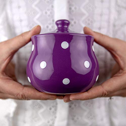 City to Cottage Ceramic Sugar Bowl with Lid