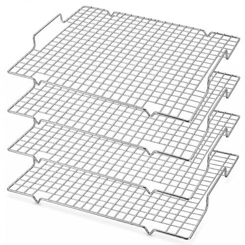 6 Packs Cooling Racks 16"x10" Baking Rack for Cooking and Baking