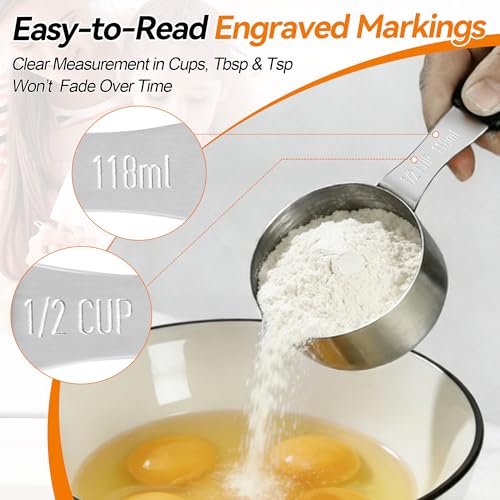 Magnetic Measuring Cups and Spoons Set of 13