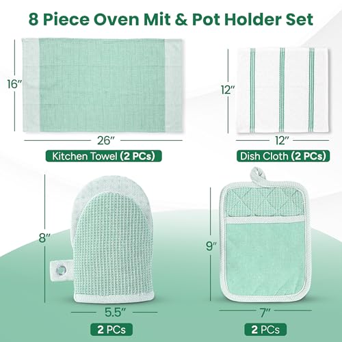 Kitchen Towels & Dish Cloth Set
