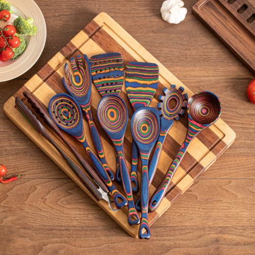 Heart Shape Pakkawood Spoons