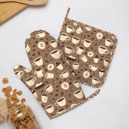 Oven Mitts and Pot Holders Set (A0962)
