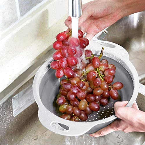 Collapsible Colander and Strainer Set of 3