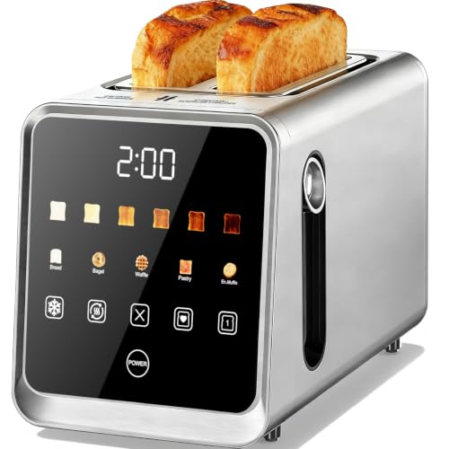 Touch Screen Toaster Wide Slot