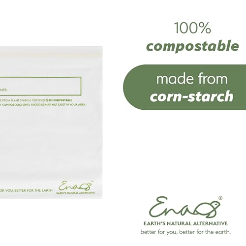 100% Compostable Food Storage Bags [Snack 300 Pack] Eco