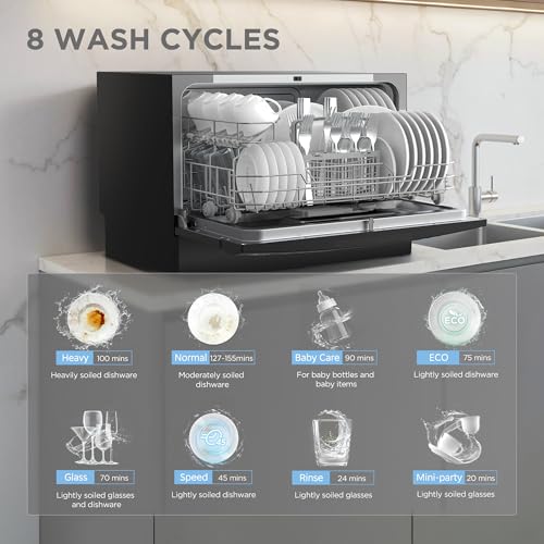 COMFEE’ Portable Mini Dishwasher