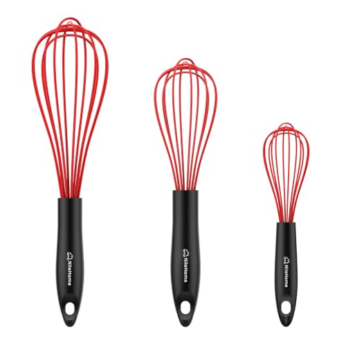 3 Pack Stainless Steel Whisk Set