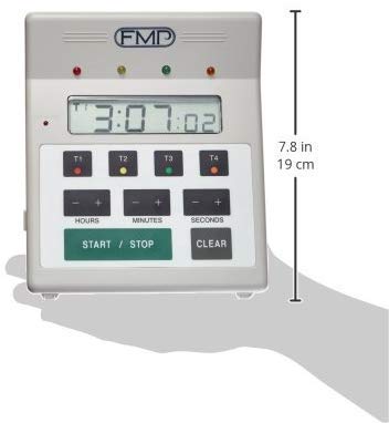 Digital 4 Channel Commercial Kitchen Countdown Timer (timers)