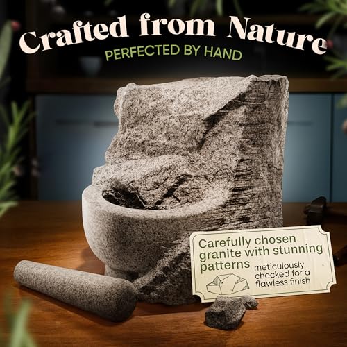 Mortar and Pestle Set (Gray / 5-Cups)