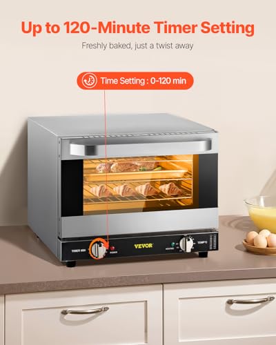 Commercial Convection Oven (3-Tier 19Qt)