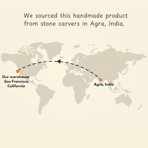 Stone Mortar and Pestle for Grinding Herbs and Spices