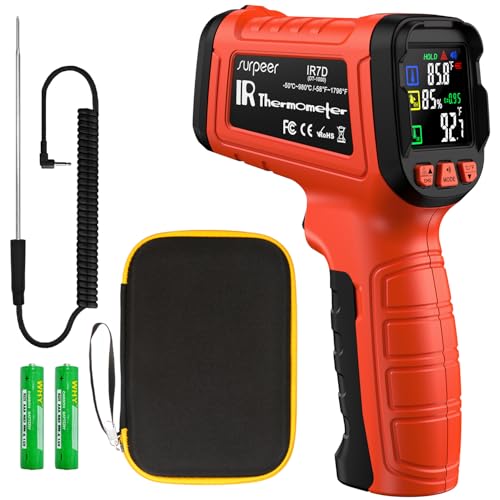 Infrared Thermometer Temperature Gun Digital Laser IR Temp Gun