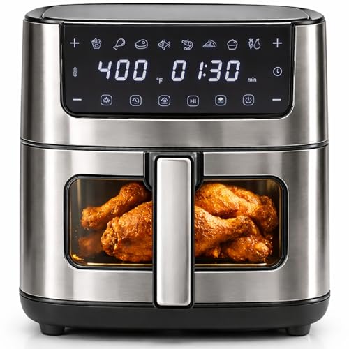 Air Fryer Digital Preset Airfryer with Visible Window