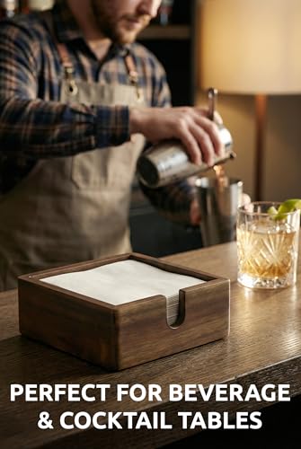 Acacia Napkin Holder