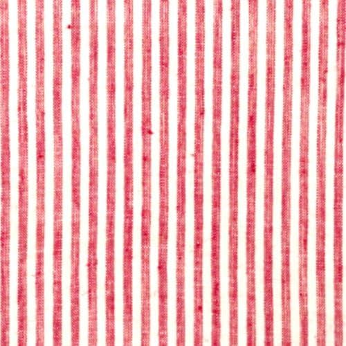 100% Pure Linen Full Midi Bib Apron Striped for Women & Men