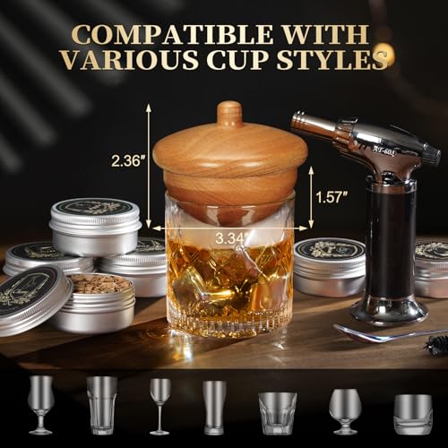 Whiskey Smoker Kit with Torch