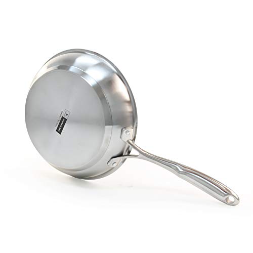 Induction 21 Steel 8 Piece Cookware Set with Ceramic Coated Fry Pans