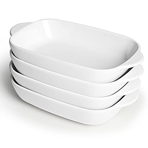Ceramic Small Baking Dish 7.5 Inch Set of 4