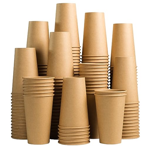 Kraft paper cups