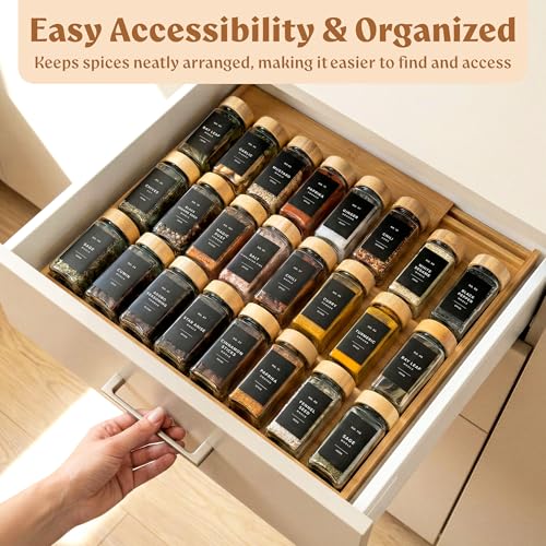 Spice Drawer Organizer