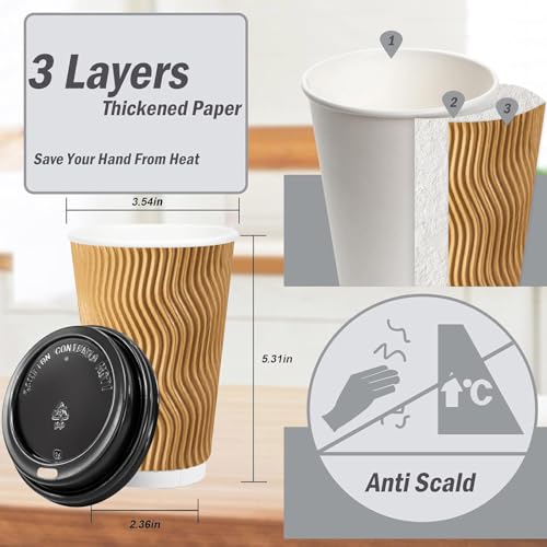 disposable coffee cups with lids