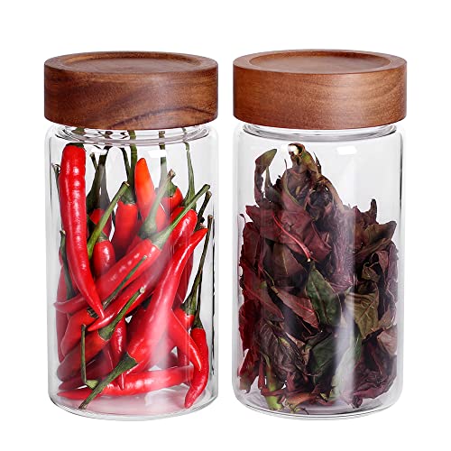 glass jar with colour screw lid