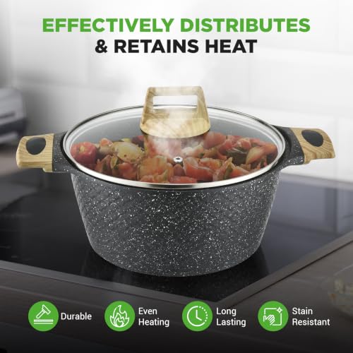 Piece Professional Grade Complete Home Kitchen Cookware Set