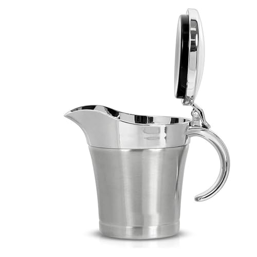 Double Wall Insulated Gravy Boat with Lid (450ML)