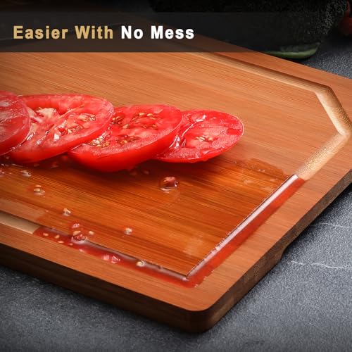 Extra Large Bamboo Cutting Board for Kitchen