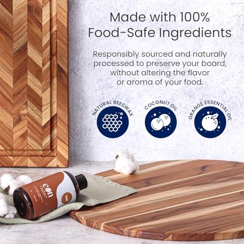 Edge Grain Teak Wood Carving Board