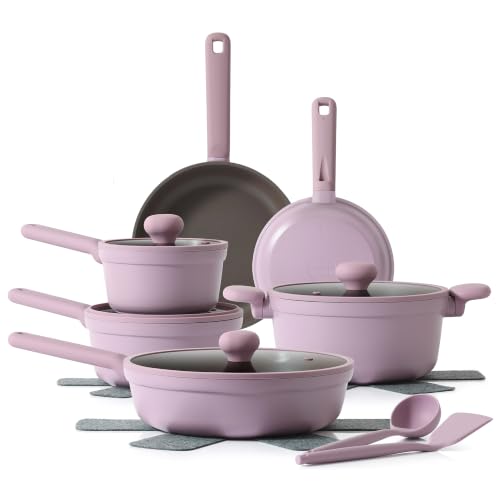Nonstick Pots and Pans Set 17pcs