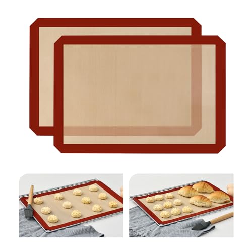 2 Pack Silicone Baking Mat Sheet
