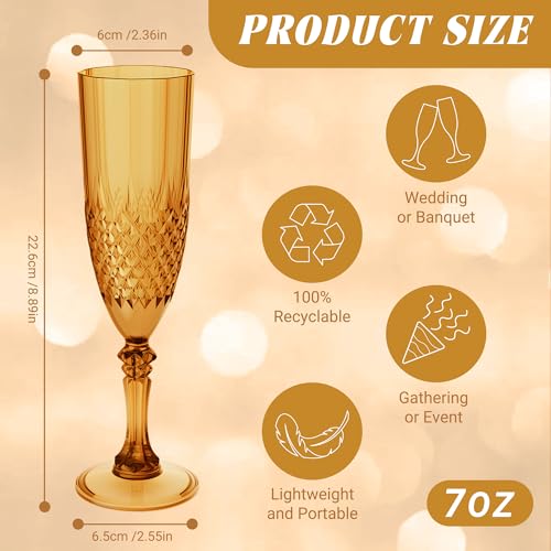 Plastic Champagne Flutes