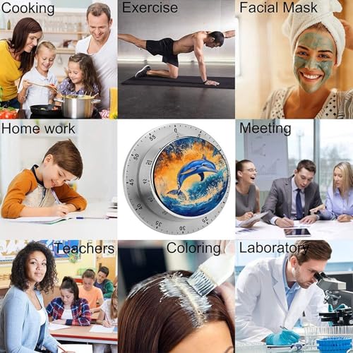 Dolphin Kitchen Timer (Style-8 / One Size)