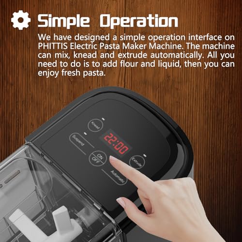 Electric Pasta Machine (Black / Medium)