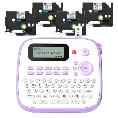 Label Maker D210S Label Maker Machine with Laminated Tape