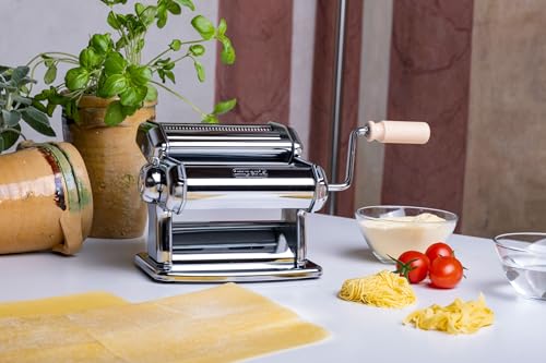 Pasta Maker Machine (Chrome)