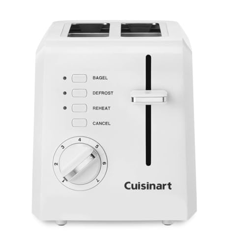CPT-122 2-Slice Compact Plastic Toaster