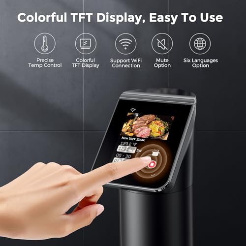 WiFi Sous Vide Cooker Ultra (Black)
