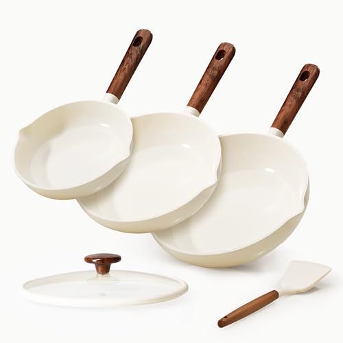 Nonstick Frying Pans Skillets (8"+9.5"+11")