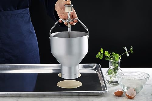 Commercial Grade Aluminum Pancake Dispenser with Stand