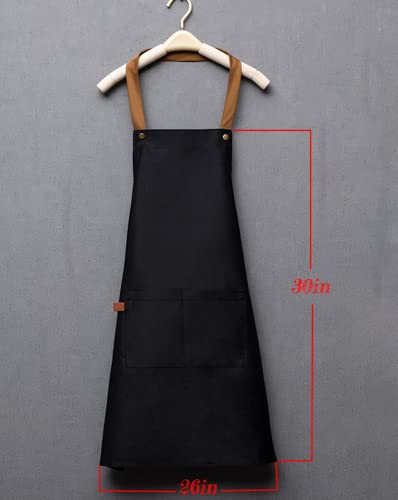 Personalized Custom Aprons Custom Adjustable Kitchen Cooking Aprons Hair Stylist Cafe Work Aprons For Men And Women