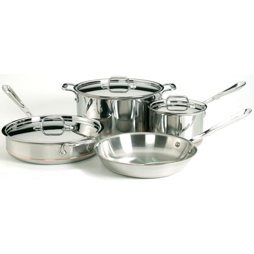 Copper Core Steel Cookware Set (7-Piece)