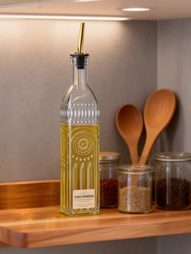 1 Pcs Olive Oil Dispenser Bottle for Kitchen (One square)