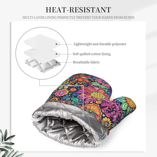 Oven Mitts and Pot Holders Set (A0969)