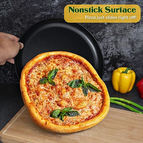 10/12/13.5 Inch Non-stick Pizza Pan Set of 2