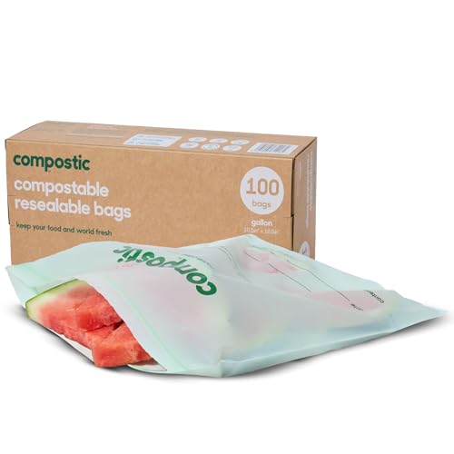 Home Compostable Resealable Sandwich Bags