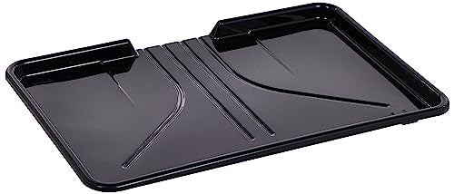 Dish Drainer Drain Board and Utensil Holder Simple Easy to Use (Black)